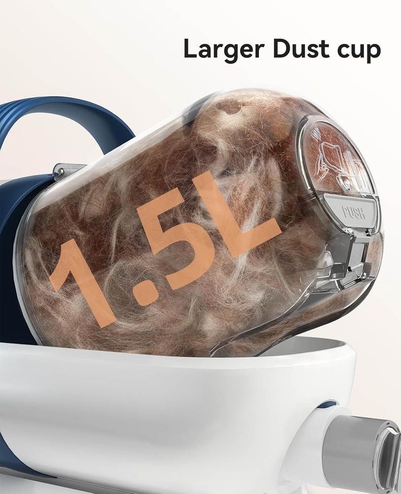 Oneisall LM2 Kablosuz  Kedi & Köpek için Vakumlu Bakım Seti - 8