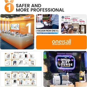 Oneisall LM2 Kablosuz  Kedi & Köpek için Vakumlu Bakım Seti - 9