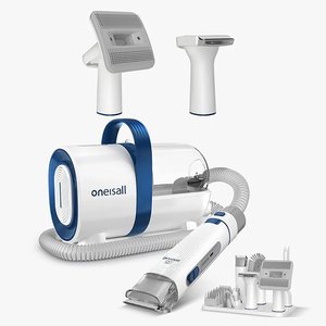 Oneisall LM2 Kablosuz  Kedi & Köpek için Vakumlu Bakım Seti - 3