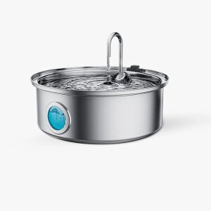 Oneisall PWF-002 7 L Büyük Irk Köpekler için Paslanmaz Çelik Su Pınarı - 2