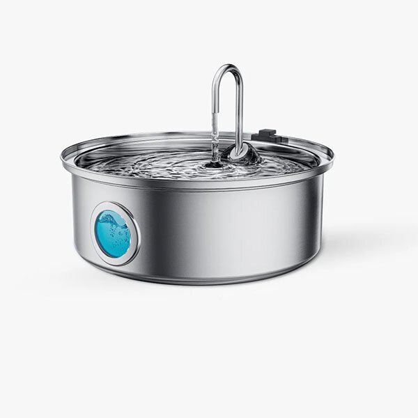 Oneisall PWF-002 7 L Büyük Irk Köpekler için Paslanmaz Çelik Su Pınarı - 2