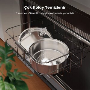 Oneisall PWF-002 7 L Büyük Irk Köpekler için Paslanmaz Çelik Su Pınarı - 5