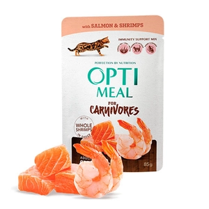 Optimeal Konserve Kedi Maması Karışık 85 Gr x 12 Adet