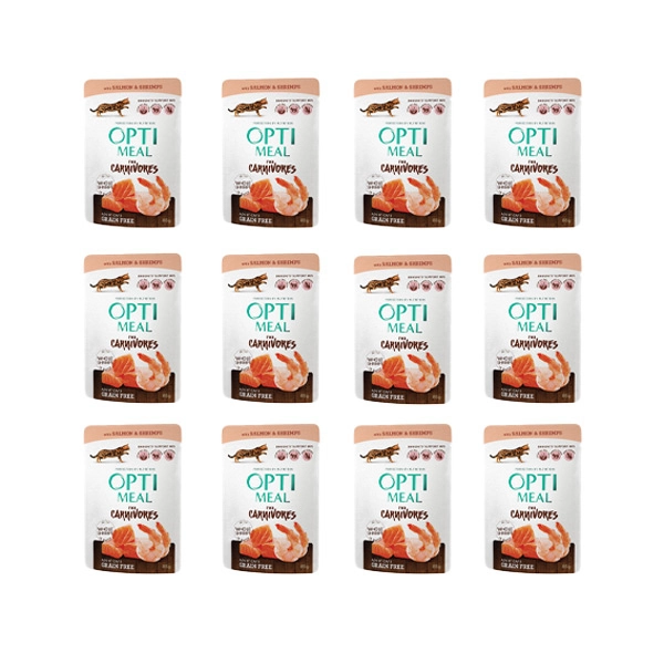 Optimeal Konserve Kedi Maması Karışık 85 Gr x 12 Adet - 1