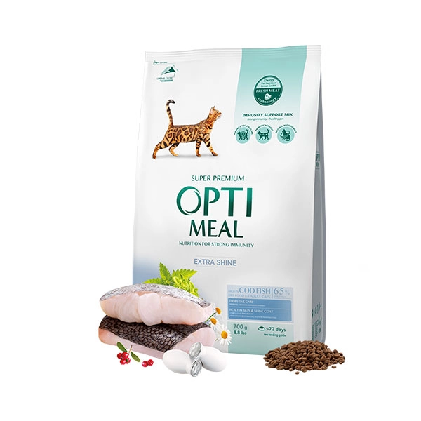 Optimeal Morina Balıklı Yetişkin Kedi Maması 700 Gr - 1