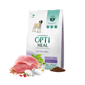 Optimeal Süper Premium Ördekli Küçük Irk Yetişkin Köpek Maması 4 Kg - 2