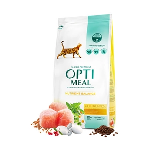 Optimeal Süper Premium Tavuklu Yetişkin Kedi Maması 10 Kg - 2