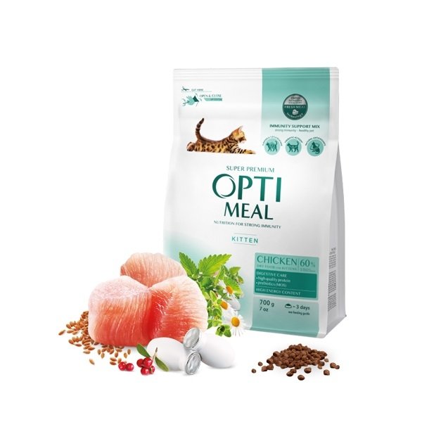 Optimeal Tavuklu Yavru Kedi Maması 700 Gr - 2