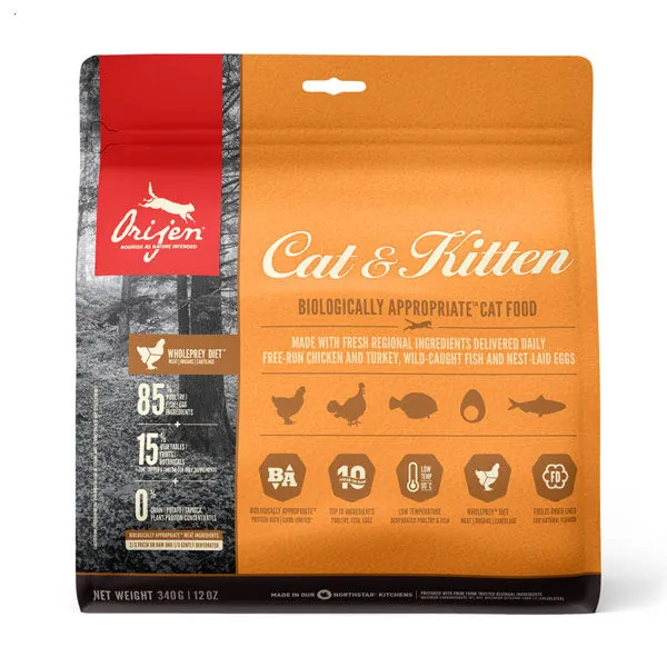 Orijen Cat & Kitten Yavru Kedi Maması 340 Gr - 1