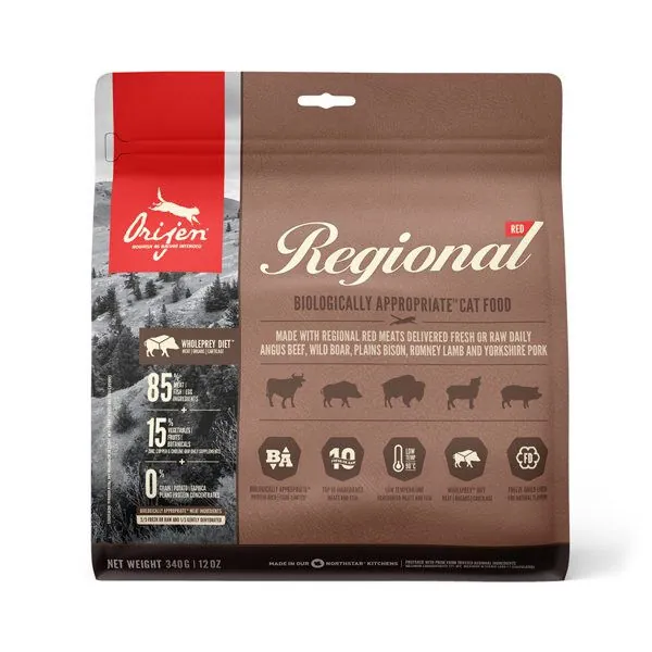 Orijen Tahılsız Regional Red Kedi Maması 340 Gr - 1