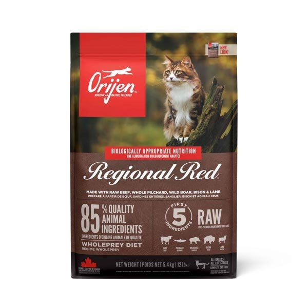 Orijen Regional Red Tahılsız Kedi Maması 5.4 KG - 1