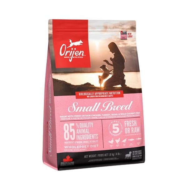 Orijen Small Breed Tahılsız Küçük Irk Yavru ve Yetişkin Köpek Maması 4,5 kg - 1