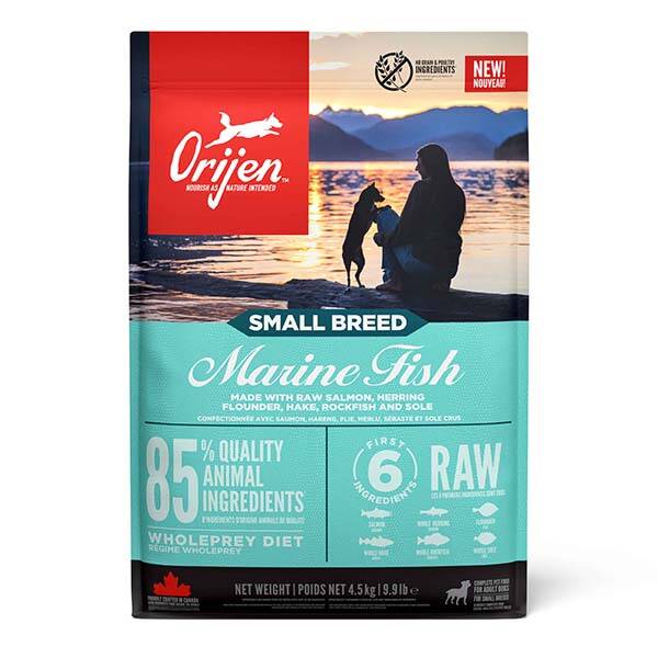 Orijen Small Breed Marine Fish Balıklı Tahılsız Küçük Irk Yetişkin Köpek Maması 4,5 kg - 1