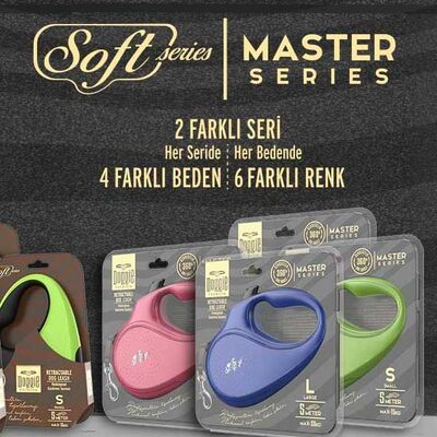 Doggie Master Serisi Otomatik Köpek Gezdirme Tasması X-Small - 16