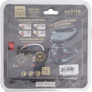 Doggie Master Serisi Otomatik Köpek Gezdirme Tasması X-Small - 18
