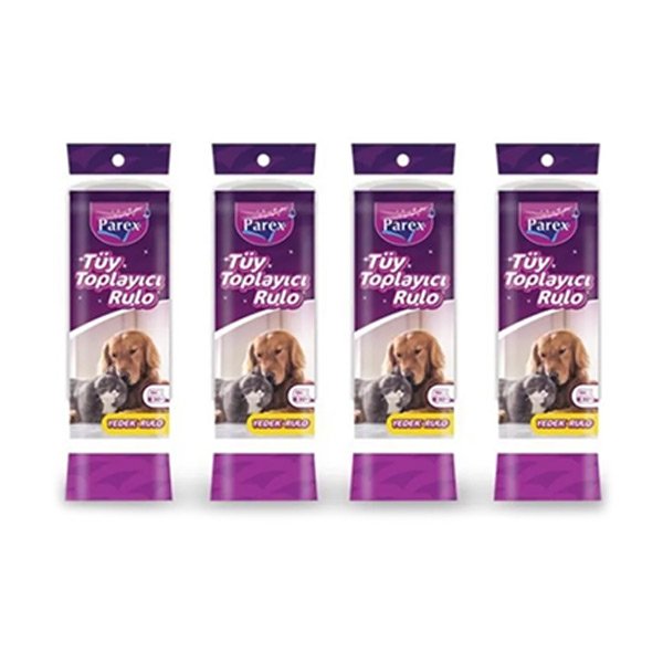 Parex Premium Tüy Toplayıcı Yedek Rulo 4'lü - 1