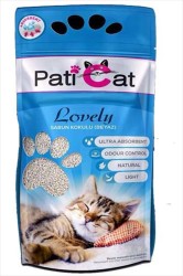Pati Cat Lovely Beyaz Sabun Kokulu Kalın Taneli Kedi Kumu 10 LT
