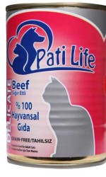 Pati Life Biftekli Kedi Yaş Maması 415 GR