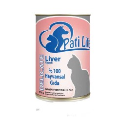 Pati Life Ciğerli Kedi Yaş Maması 415 GR