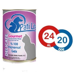 Pati Life Gourmet Kedi Yaş Maması 415 GR * 24 ADET