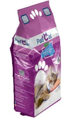 PatiCat Lavanta Kokulu Doğal İnce Kedi Kumu 10 LT - 1