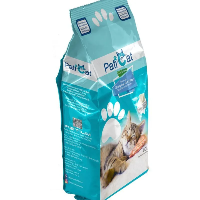 Paticat Marsilya Sabun Kokulu Kalın Taneli Kedi Kumu 5 LT - 1