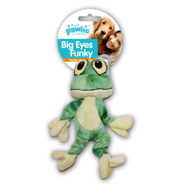 Pawise Big Eyes Funky Frog Peluş Oyuncak 29 cm - 1