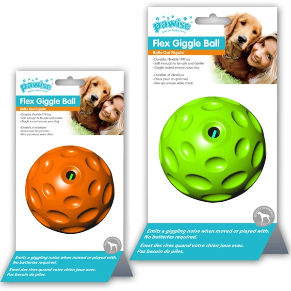 Pawise Flex Chime Sesli Top Köpek Oyuncağı 9 cm - 1