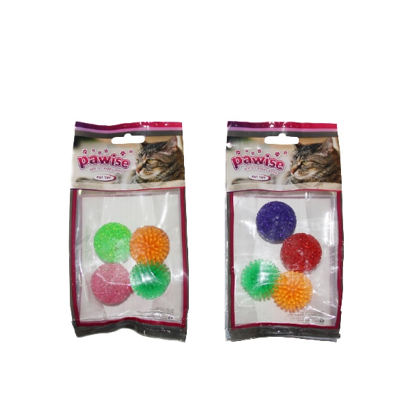 Pawise Glitter Ball 4 Adet Kedi Topu - 1