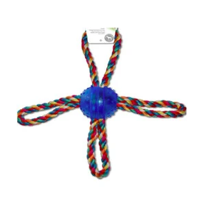 Pawise 4'lü Halka Diş İpi Köpek Oyuncağı 26 cm - 2