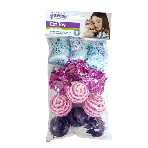 Pawise Karışık Kedi Oyuncağı 12 Adet Oyuncak - 1
