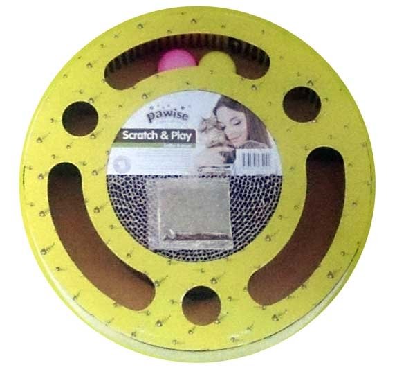 Pawise Karton Kedİ Oyun Toplu Tirmalama 33,5x5,5cm - 1