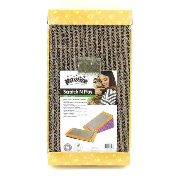 Pawise Karton Kedi Tırmalama N-Play 46x25,5 cm - 1