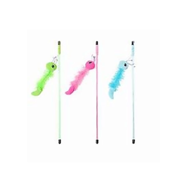 Pawise Kedi Oltası Yeşil Tırtıl 48 Adet Kutulu - 1