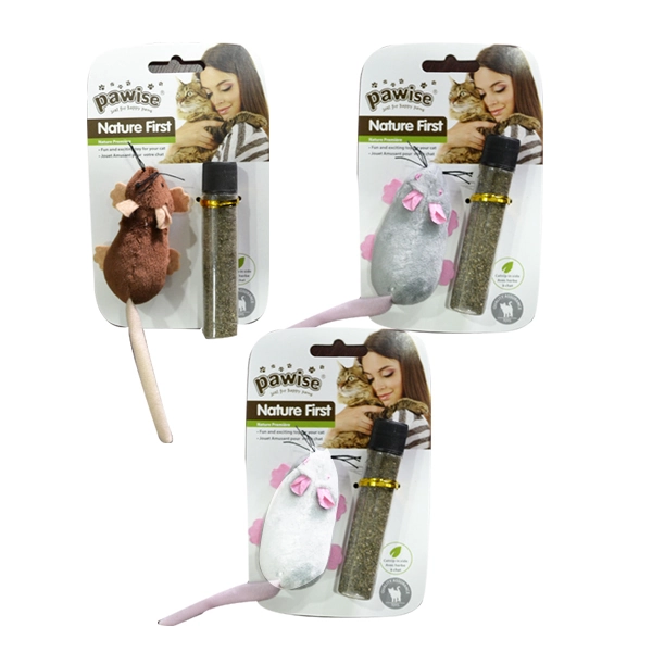 Pawise Kedi Oyuncağı Catnipli Fare - 1