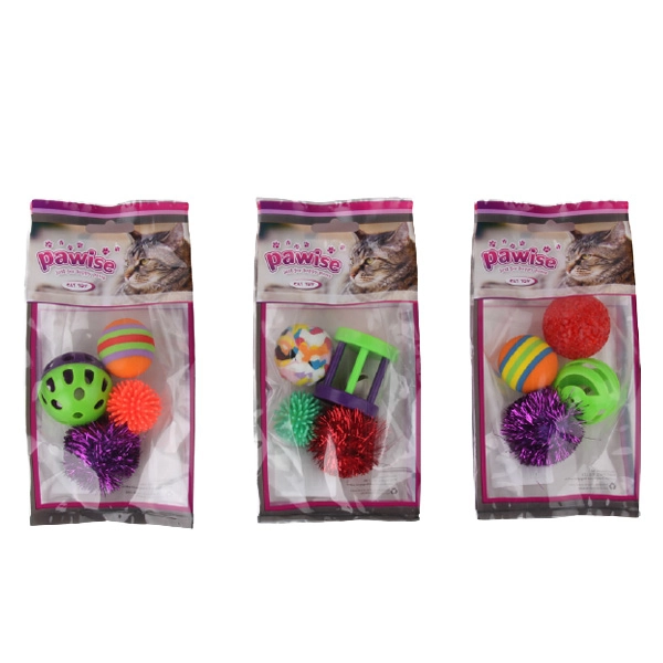 Pawise Kedi Oyuncağı Karışık 4 Adet - 1