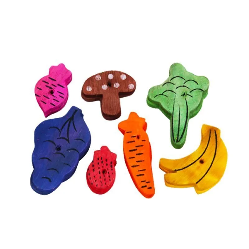 Pawise 14 Parça Meyve-Sebze Kedi ve Köpek Oyuncağı - 1