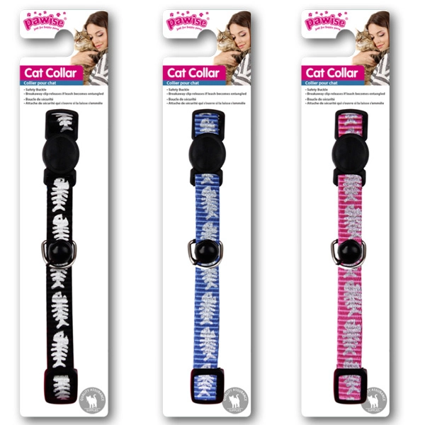 Pawise Kılçık Desenli Kedi Boyun Tasması - 1