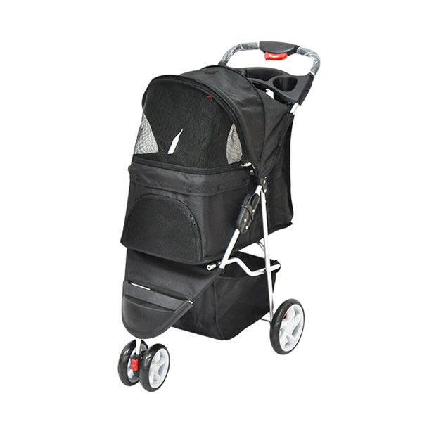 Pawise Köpek Arabası Siyah 68x46x100 Cm - 1