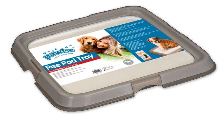 Pawise Küçük Irk ve Yavru Köpekler İçin Tuvaleti Ped Kabı 49x36 cm - 1
