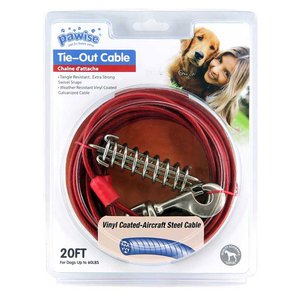 Pawise Köpekler İçin Yaylı  Bahçe Bağlama Halatı 6 Mt