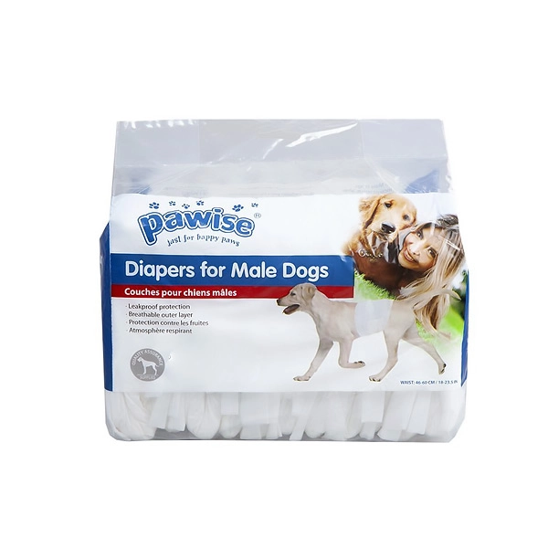 Pawise Kullan At Erkek Köpek Alt Bezi S - 1