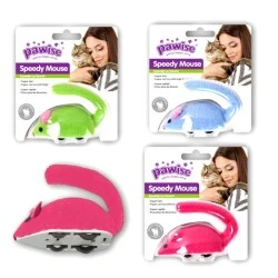 Pawise Kurmalı Fare Kedi Oyuncağı 9x6x4 cm - 2
