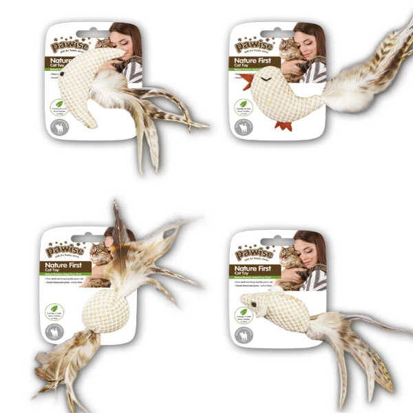 Pawise Natural First Kumaş Kedi Oyuncağı 11x9 Cm - 1