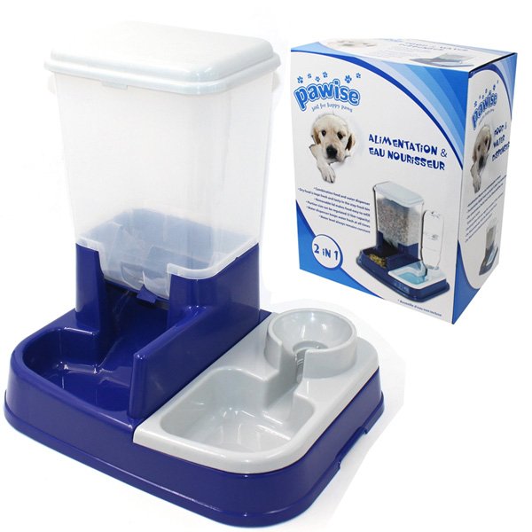 Pawise Otomatik Mama ve Su Kabı 30x40x20 cm - 1
