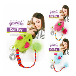 Pawise Peluş Uzun Kuyruklu Fare Kedi Oyuncağı