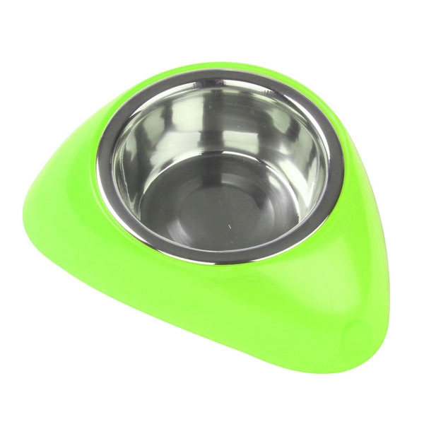 Pawise Plastik Ayaklı Mama Kabı 750 Ml Yeşil - 1