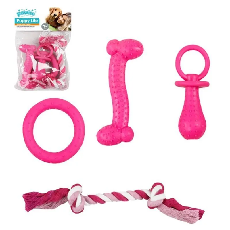 Pawise Puppy Life Oyuncak Seti Pembe - 1