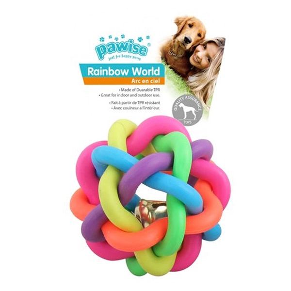 Pawise Rainbow World Örgü Top Ø 10,5 cm - 1