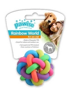 Pawise Rainbow World Örgü Top Ø 6,5 cm